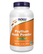 NOW Foods Psyllium Husk Powder Vegetarian - 12 oz.