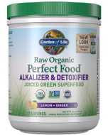 Garden of Life Raw Organic Perfect Food Alkalizer & Detoxifier Powder, 10.1 oz.