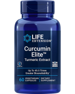 Life Extension Curcumin Elite Turmeric Extract, 60 Capsules