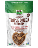 NOW Foods Triple Omega Seed Mix, Organic - 12 oz.