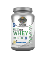 Garden of Life SPORT Certified Grass Fed Whey, Vanilla Flavor, 23 oz.