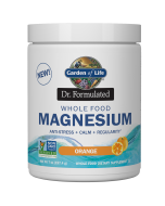 Garden of Life Dr. Formulated Whole Food Magnesium Powder, Orange Flavor, 7 oz.