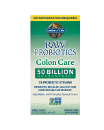 Garden of Life RAW Probiotics Colon Care, Shelf Stable, 30 Capsules