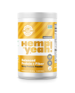 Manitoba Harvest Hemp Yeah! Balanced Protein + Fiber Protein Powder Unsweetened, 16 oz.