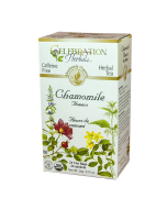 Celebration Herbals Organic Chamomile Flowers - Front view