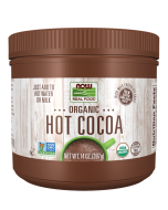 NOW Foods Hot Cocoa, Organic - 14 oz.
