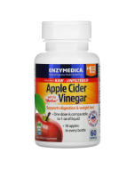 Enzymedica Apple Cider Vinegar with the Mother - Front view