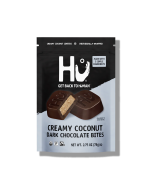 Hu Kitchen Creamy Coconut Dark Chocolate Bites - Front view