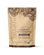 Truvani Organic Whey Protein Powder Chocolate Peanut Butter - Front view