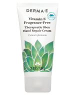 Derma E Vitamin E Fragrance-Free, Therapeutic Moisture Shea Hand Cream, 2 oz.