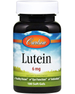 Carlson Lutein 6MG, 180 softgels