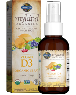 Garden of Life Organics Vegan D3 Organic Spray, Vanilla Flavor, 2 fl. oz.