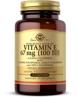 Solgar Vitamin E 100 IU Mixed, 100 Softgels