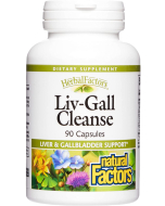 Natural Factors Liv-Gall Cleanse Formula, 90 Capsules