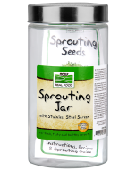 NOW Foods Sprouting Jar - 1/2 Gallon