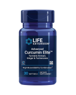 Life Extension Advanced Curcumin Elite Turmeric Extract, Ginger & Turmerones - Front view