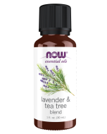 NOW Foods Lavender & Tea Tree Oil Blend - 1 fl. oz.