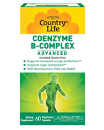 Country Life Coenzyme B-Complex Advanced, 60 Vegetarian Capsules