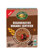 Nature's Path Regenerative Organic Certified Dark Chocolate & Cocoa Instant Oatmeal - Front view