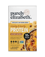 Purely Elizabeth Chocolate Chip Banana Bread Instant Oatmeal - Front view