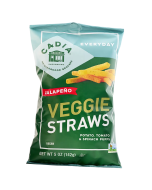 Cadia Everyday Veggie Straws Jalapeno - Front view