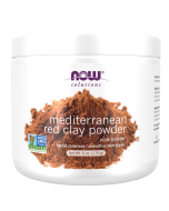 NOW Foods Mediterranean Red Clay Powder - 6 oz.