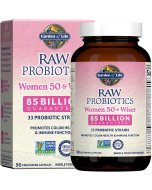 Garden of Life RAW Probiotics for Women 50 & Wiser, 90 Capsules