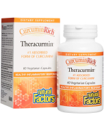 Natural Factors CuruminRich Theracurmin, 30mg, 60 Vegetarian Capsules