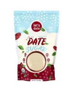Let's Date Organic Date Sugar - Front view