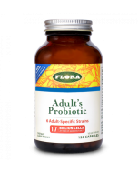 Flora Adult's Probiotic, 17 billion cells, 120 capsules