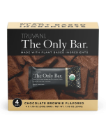 Truvani The Only Bar Chocolate Snack Bar - 4 Count, 7.05oz. - Front view