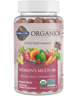 Garden of Life Organics Women's 40+ Multi, Berry Flavor, 120 Gummies