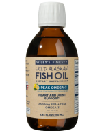 Wiley's Finest Peak Omega-3 Liquid, 8.45 fl. oz.