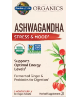 Organics Ashwagandha 60 Tablets - Main