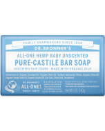 Dr. Bronner's Unscented Castile Bar Soap - Main