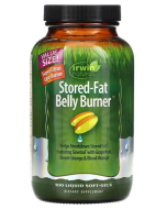 Irwin Naturals Stored-Fat Belly Burner, 100 Softgels