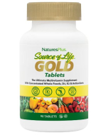 Nature's Plus Source of Life Gold Multivitamin and Minerals, 90 Tablets