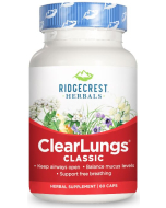 Ridgecrest Herbals ClearLungs 60 cap - Main