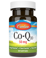 Carlson CoQ10 50 mg, 30 softgels