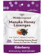 Wedderspoon Manuka Honey Lozenges Edlerberry - Main