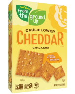 From The Ground Up Cheddar Cauliflower Crackers, 4 oz.