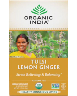 Organic India Tulsi Lemon Ginger Tea - Main