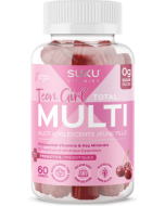 SUKU Vitamins Teen Girl Total Multi - 60 Gummies