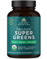 Ancient Nutrition Organic Supergreen Tablets - Main