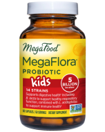 MegaFood Kids N' Us Megaflora, 60 Capsules