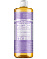 Dr. Bronner's Lavender Pure-Castile Liquid Soap, 32 fl. oz.