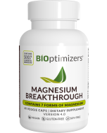 BiOptimizers Magnesium Breakthrough Supplement - Front view