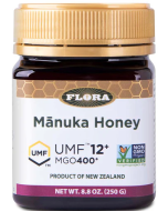 Flora Manuka Honey MGO 400+/12+ UMF, 8.8 oz.