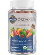 Garden of Life Organics Men's 40+ Multi, Berry Flavor, 120 Gummies
