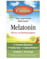 Carlson Chewable Melatonin, 30 tablets